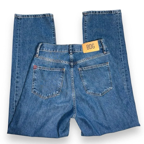 BDG Urban Outfitters Cowboy Jeans Wmns 27x30  Straight Leg Casual Retro Denim - Picture 1 of 10